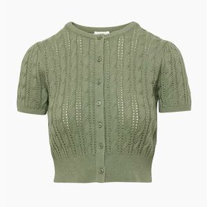 Aritzia Wilfred Fey Cardigan in Bitter Sage Size Medium